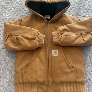 Almost NEW Boys Carhartt quilted coat jacket